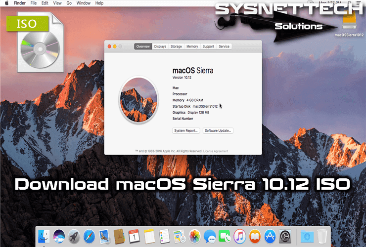 mac os high sierra bootable iso download